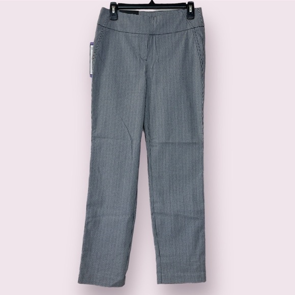 BIN#12 - HILARY RADLEY Women’s XSMALL Checkered Print Dress Pants - Picture 1 of 5